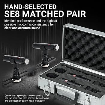 Amazon.com: SE ELECTRONICS Matched Pair of sE8 Omni Capsules